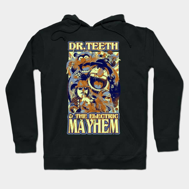 1975 electric mayhem worl tour Hoodie by SUXER